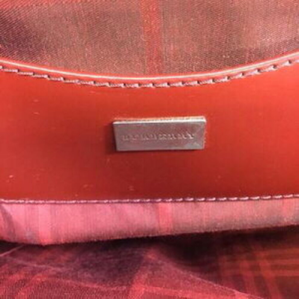 Burberry Shoulder Bag Red - Picture 11 of 15